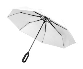 Pocket umbrella with carabiner handle