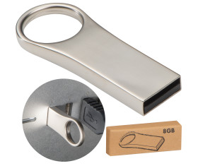 USB din metal, 8GB, de pe stoc