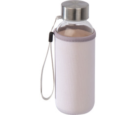 Drinking bottle with neoprene sleeve