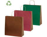 Big recycled paperbag with 2 handles