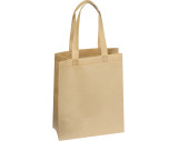 Non woven bag with bottom gusset