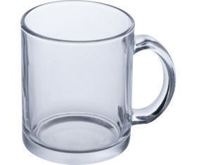 Coffee mug made of glass