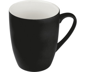 Rubberized ceramic mug