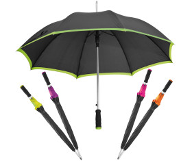 Parapluie automatique en pongee