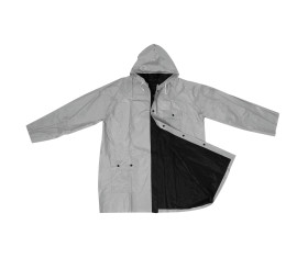 Imperméable bicolore en PVC